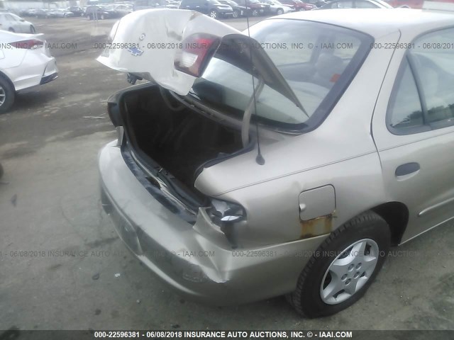 1G1JC524427160913 - 2002 CHEVROLET CAVALIER CNG BROWN photo 6