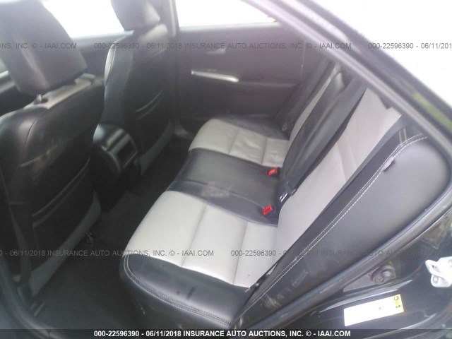 4T1BF1FK2CU109137 - 2012 TOYOTA CAMRY SE/LE/XLE 黑色 照片 8