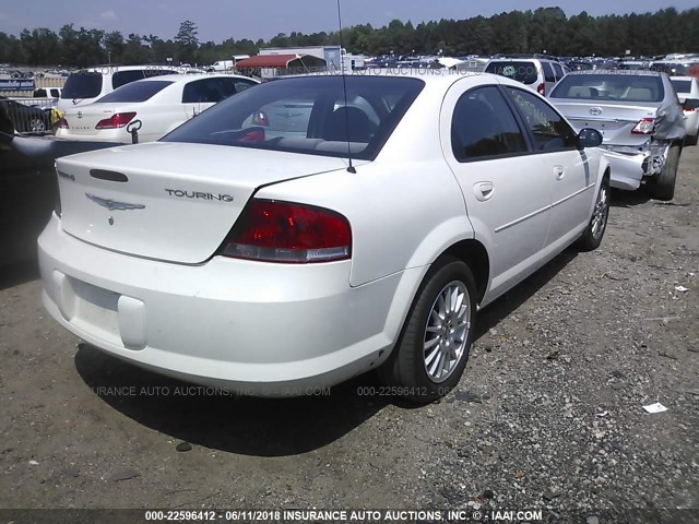 1C3EL46X66N226732 - 2006 CHRYSLER SEBRING WHITE photo 4