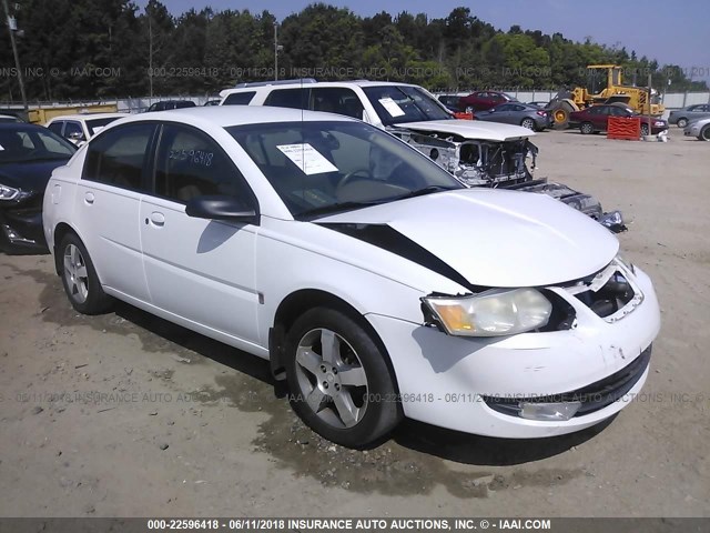 1G8AL58F37Z103656 - 2007 SATURN ION LEVEL 3 WHITE photo 1