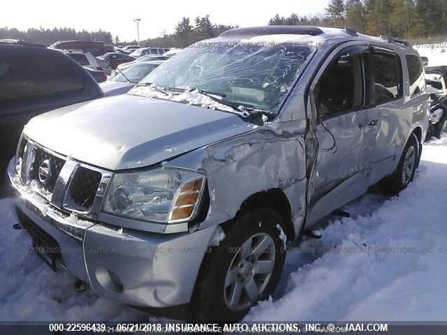 5N1AA08B95N701794 - 2005 NISSAN ARMADA SE/LE GRAY photo 2