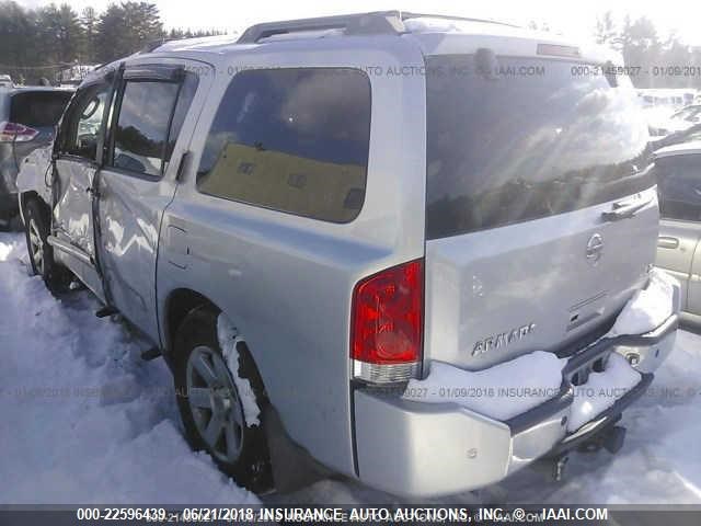 5N1AA08B95N701794 - 2005 NISSAN ARMADA SE/LE GRAY photo 3