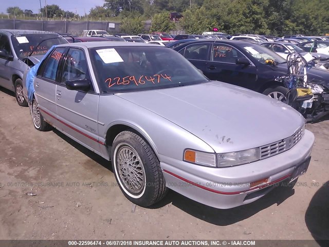 1G3WH54T8MD389229 - 1991 OLDSMOBILE CUTLASS SUPREME  SILVER photo 1