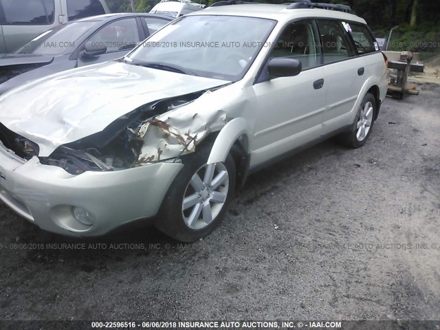 4S4BP61C467313113 - 2006 SUBARU LEGACY OUTBACK 2.5I GOLD photo 2