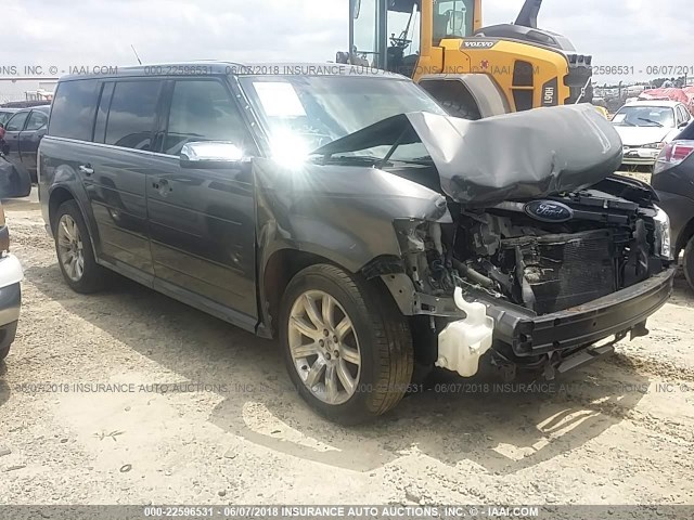 2FMEK63C69BB08686 - 2009 FORD FLEX LIMITED GRAY photo 1