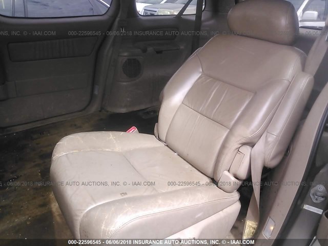 4T3ZF13C6XU126483 - 1999 TOYOTA SIENNA LE/XLE TAN photo 8