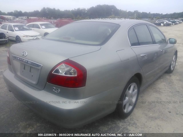 JNKBF01A73M101353 - 2003 INFINITI Q45 GRAY photo 4