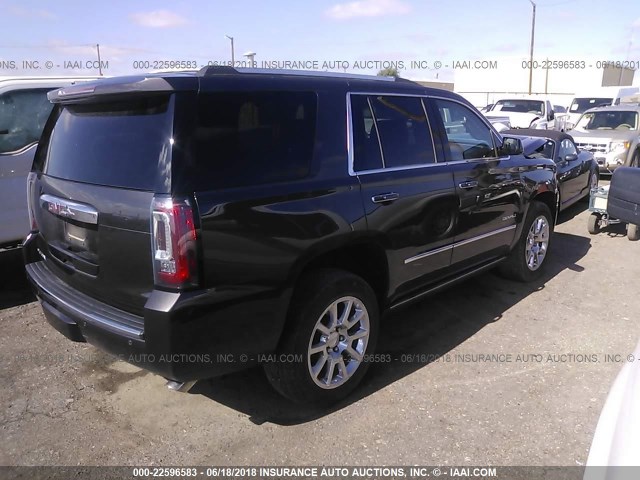 1GKS1CKJ1GR395233 - 2016 GMC YUKON DENALI BROWN photo 4