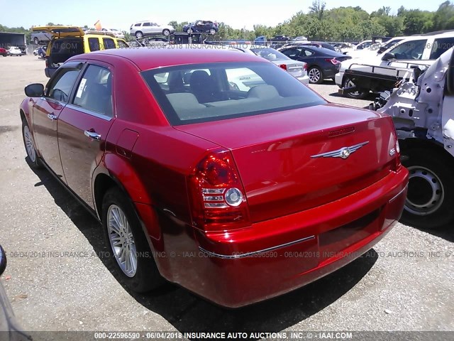 2C3CA4CD1AH132525 - 2010 CHRYSLER 300 TOURING RED photo 3