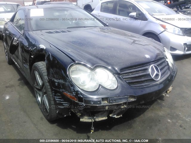 WDBSK75F55F104673 - 2005 MERCEDES-BENZ SL 500 BLACK photo 6