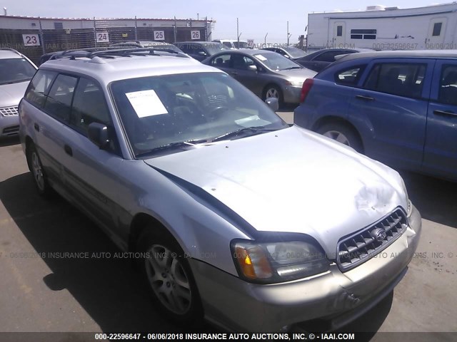 4S3BH675637657743 - 2003 SUBARU LEGACY OUTBACK AWP 银色 照片 1