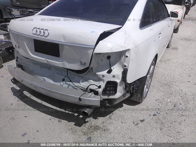 WAUDG74F05N056628 - 2005 AUDI A6 3.2 QUATTRO WHITE photo 6