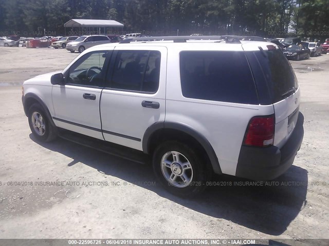 1FMZU62K54UA95548 - 2004 FORD EXPLORER XLS/XLS SPORT WHITE photo 3