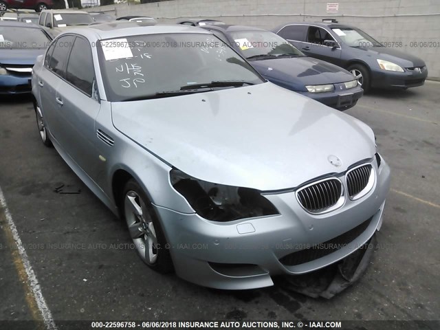 WBSNB93556B582422 - 2006 BMW M5 Light Blue photo 1
