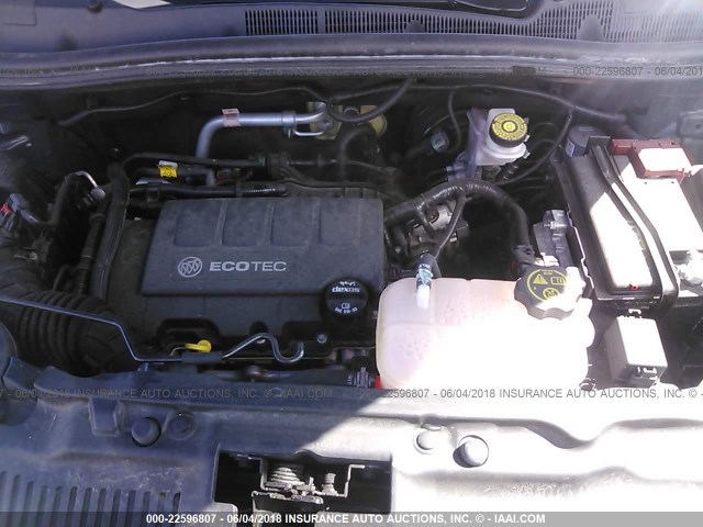 KL4CJFSB3GB617915 - 2016 BUICK ENCORE CONVENIENCE 灰色 照片 10