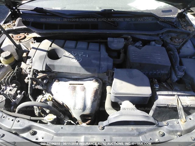 4T4BF3EK1AR020076 - 2010 TOYOTA CAMRY SE/LE/XLE GRAY photo 10