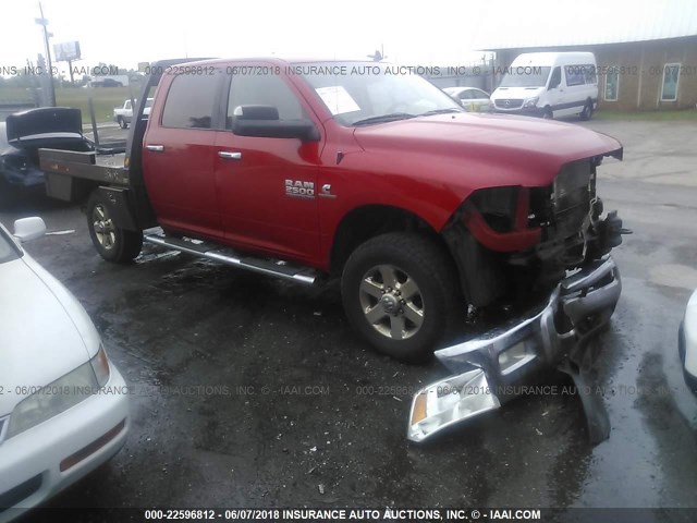 3C6UR5DL4FG553710 - 2015 RAM 2500 SLT RED photo 1