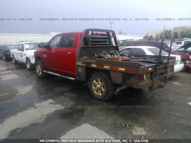 3C6UR5DL4FG553710 - 2015 RAM 2500 SLT RED photo 3