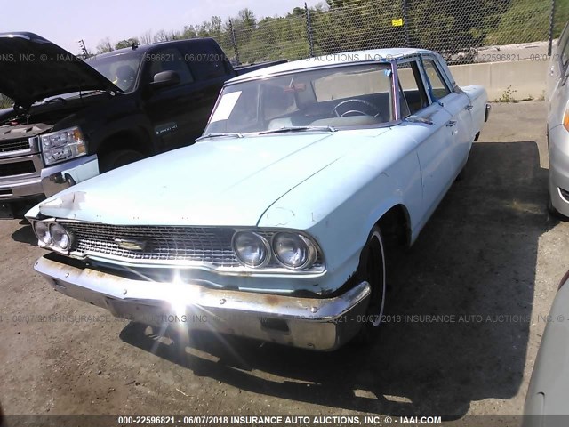 3P52V206827 - 1963 FORD GALAXIE 500  Light Blue photo 2