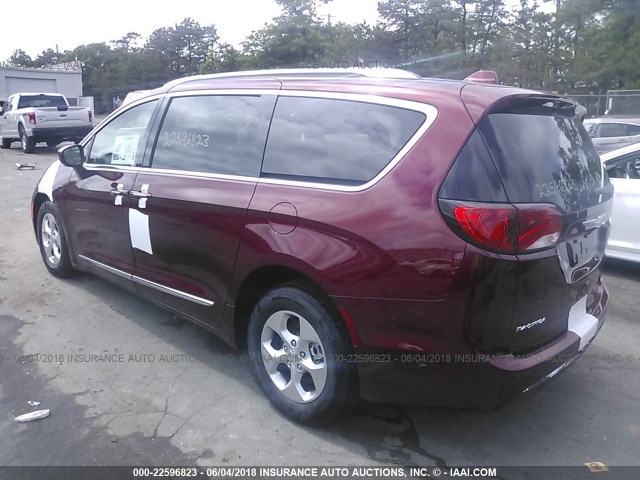 2C4RC1EG8HR851281 - 2017 CHRYSLER PACIFICA TOURING L PLUS RED photo 3