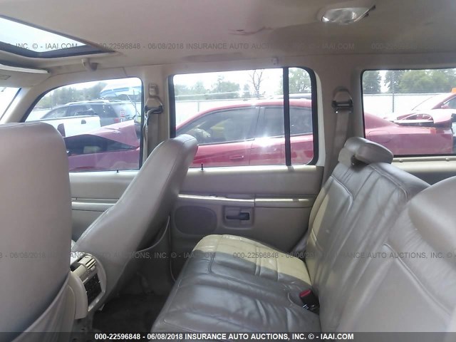 1FMZU34E9XZA74859 - 1999 FORD EXPLORER WHITE photo 8