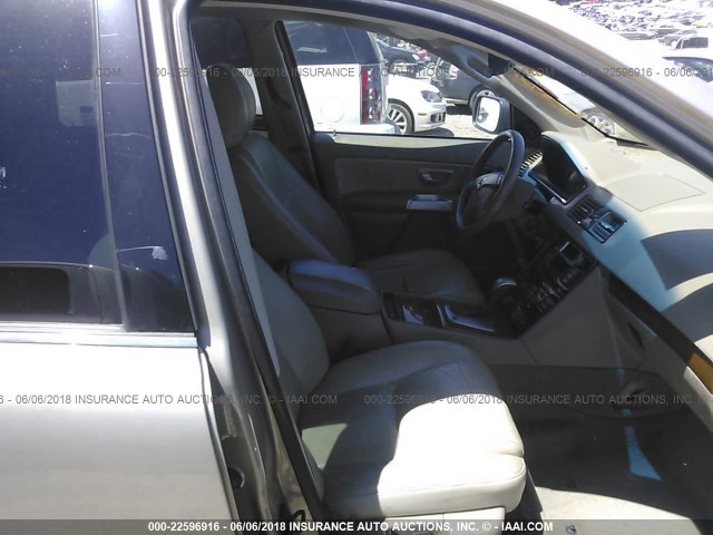 YV1CZ59H541040027 - 2004 VOLVO XC90 Champagne photo 5