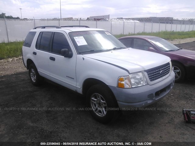 1FMZU62E92ZA05196 - 2002 FORD EXPLORER XLS WHITE photo 1