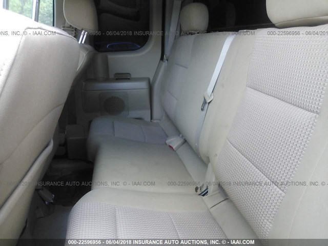 1N6BA06A39N301168 - 2009 NISSAN TITAN XE/SE/LE GOLD photo 8