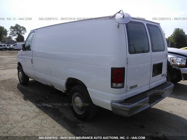 1FTPE2427XHB85439 - 1999 FORD ECONOLINE E250 VAN WHITE photo 3