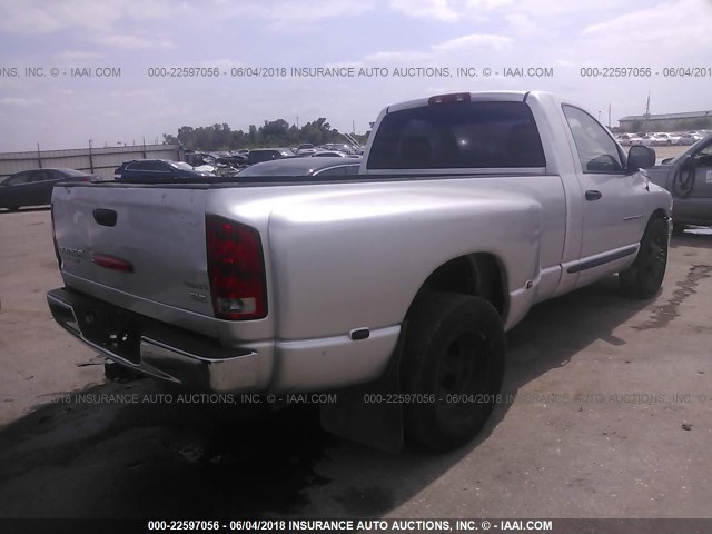 3D7MA46C44G223530 - 2004 DODGE RAM 3500 ST/SLT SILVER photo 4