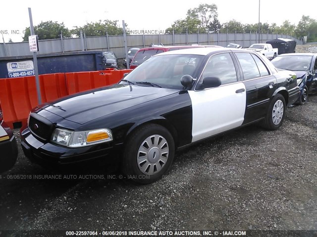 2FABP7BV6AX135207 - 2010 FORD CROWN VICTORIA POLICE INTERCEPTOR BLACK photo 2