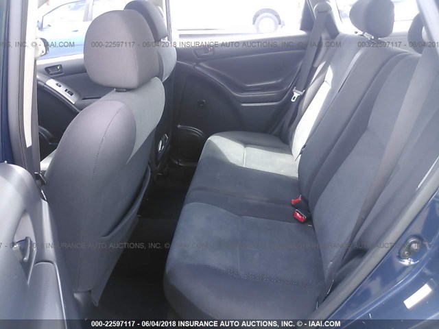 2T1KR32E93C023974 - 2003 TOYOTA COROLLA MATRIX XR Dark Blue photo 8