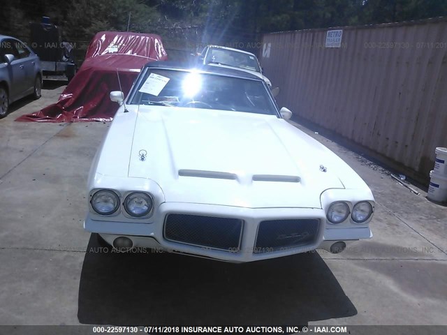 0000233370Z602630 - 1971 PONTIAC GTO WHITE photo 6