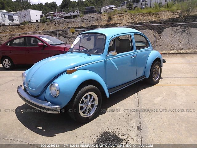 1342209677 - 1974 VOLKSWAGEN NEW BEETLE ლურჯი ფოტო 2