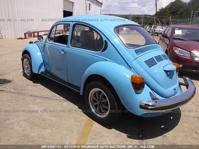 1342209677 - 1974 VOLKSWAGEN NEW BEETLE ლურჯი ფოტო 3