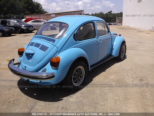 1342209677 - 1974 VOLKSWAGEN NEW BEETLE ლურჯი ფოტო 4