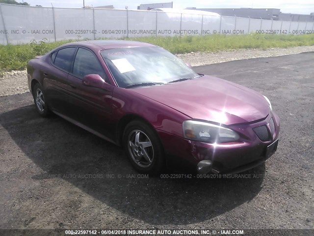 2G2WS522741180060 - 2004 PONTIAC GRAND PRIX GT2 MAROON photo 1