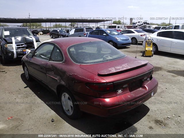 3FAFP11323R107694 - 2003 FORD ESCORT ZX2 RED photo 3