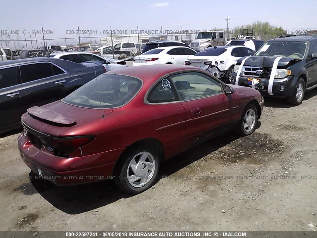 3FAFP11323R107694 - 2003 FORD ESCORT ZX2 RED photo 4