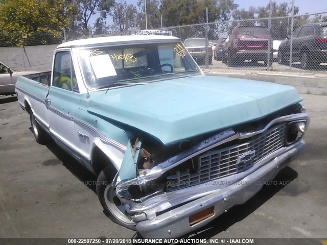 CCE142F362847 - 1972 CHEVROLET 'S'TRUCK  BLUE photo 1
