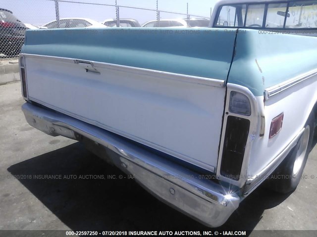 CCE142F362847 - 1972 CHEVROLET 'S'TRUCK  BLUE photo 6