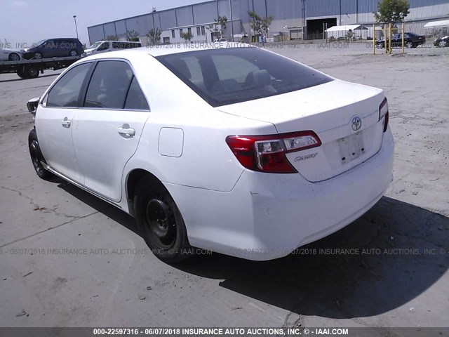 4T1BF1FK9DU207180 - 2013 TOYOTA CAMRY L/SE/LE/XLE 白色 照片 3