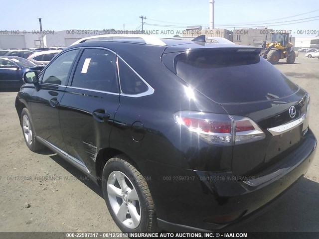 2T2BK1BA7FC335264 - 2015 LEXUS RX 350/BASE/F SPORT BLACK photo 3