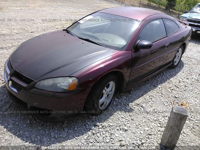 4B3AG42G33E138866 - 2003 DODGE STRATUS SE MAROON photo 2