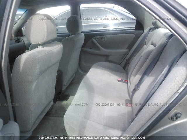 4T1BF22K5YU113122 - 2000 TOYOTA CAMRY LE/XLE GRAY photo 8