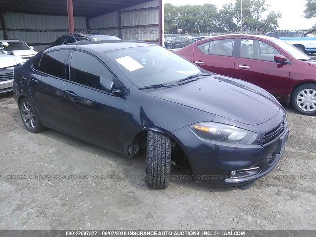 1C3CDFBA1DD337998 - 2013 DODGE DART SXT GRAY photo 1