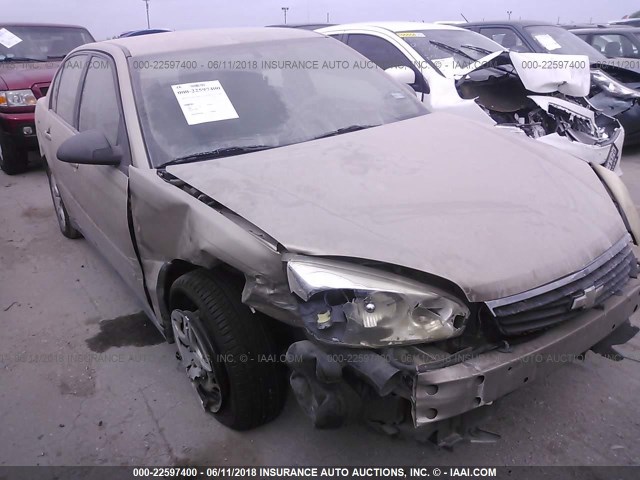 1G1ZS58F77F234305 - 2007 CHEVROLET MALIBU LS 金色 照片 1