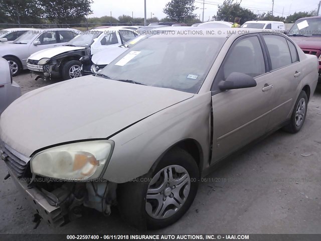 1G1ZS58F77F234305 - 2007 CHEVROLET MALIBU LS 金色 照片 2