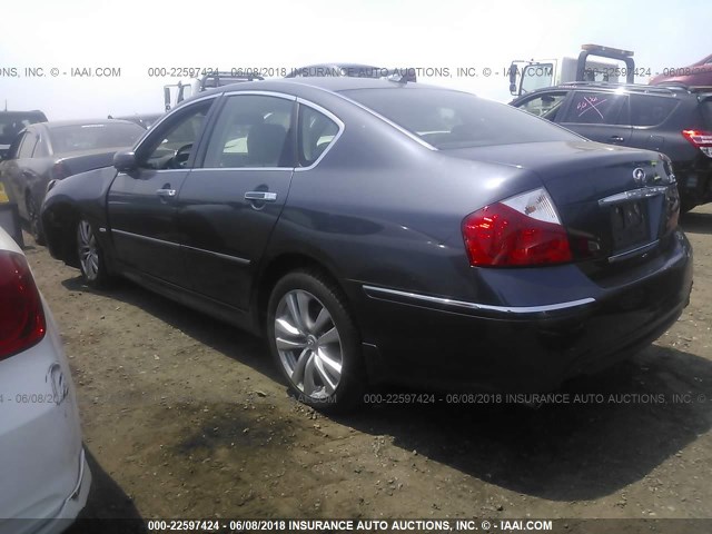 JN1CY0AR7AM960755 - 2010 INFINITI M35 SPORT GRAY photo 3