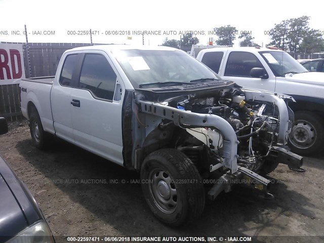 1FTEX1E84GFB25970 - 2016 FORD F150 SUPER CAB WHITE photo 1